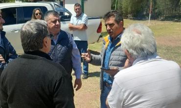 Marcelo Del Moral visitó instituciones deportivas de General San Martín y dialogó con referentes políticos