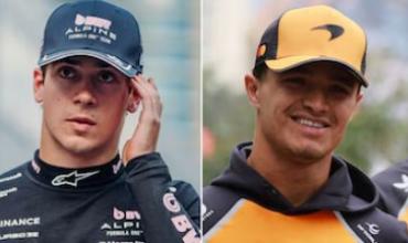 El guiño de Lando Norris a Franco Colapinto tras el incidente en el Gran Premio de Azerbaiyán