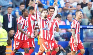 Asistencia de Julián Álvarez para el agónico triunfo de Atlético de Madrid ante Espanyol
