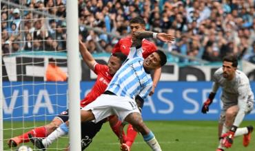 Racing e Independiente empataron 1-1 y dividieron puntos en un entretenido clásico de Avellaneda
