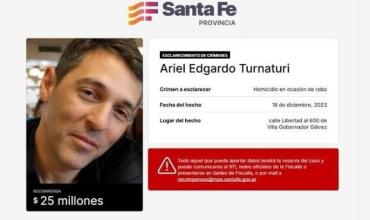 Santa Fe: aumentaron la recompensa a $25 millones para esclarecer el crimen del comerciante Ariel Turnaturi