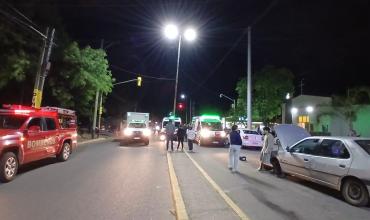 Choque en cadena entre tres autos en avenida San Francisco y 30 de Septiembre: tres personas, entre ellas una bebé de un año, fueron trasladadas al hospital
