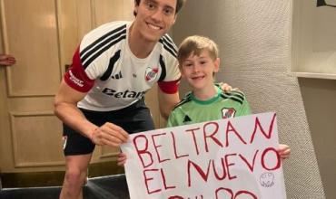 Un nene le escribió una carta a Santiago Beltrán para que volviera a sonreír y el arquero de River se emocionó