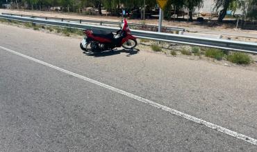 Chilecito: Dos mujeres resultaron heridas tras la caída de una moto en la Ruta 40