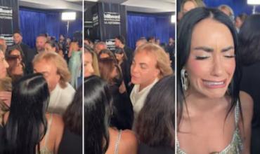 La emoción de Lali Espósito al encontrarse con Cristian Castro en un evento: “Cada vez que lo veo me pasa algo”
