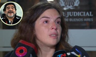 Las desgarradoras palabras de Dalma Maradona en el juicio por la muerte de Diego: "Merece justicia como cualquier persona"