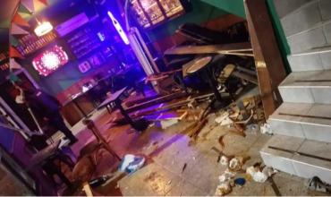 Se derrumbó el entrepiso de un bar en Paraná en medio de un festejo de cumpleaños: hay al menos 15 heridos