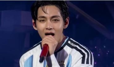 Locura en La Plata: Taehyung de BTS cantó "Muchachos" en su segunda noche y revolucionó las redes