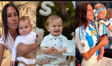 “Tus dos abuelas custodian tu vida”, el emotivo mensaje de Carolina Baldini por el primer año de su nieto Faustino