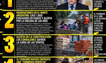 LAS 5 NOTICIAS MÁS IMPORTANTES DE HOY...