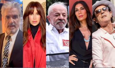El festejo de los famosos argentinos por la victoria de Lula da Silva en las elecciones de Brasil