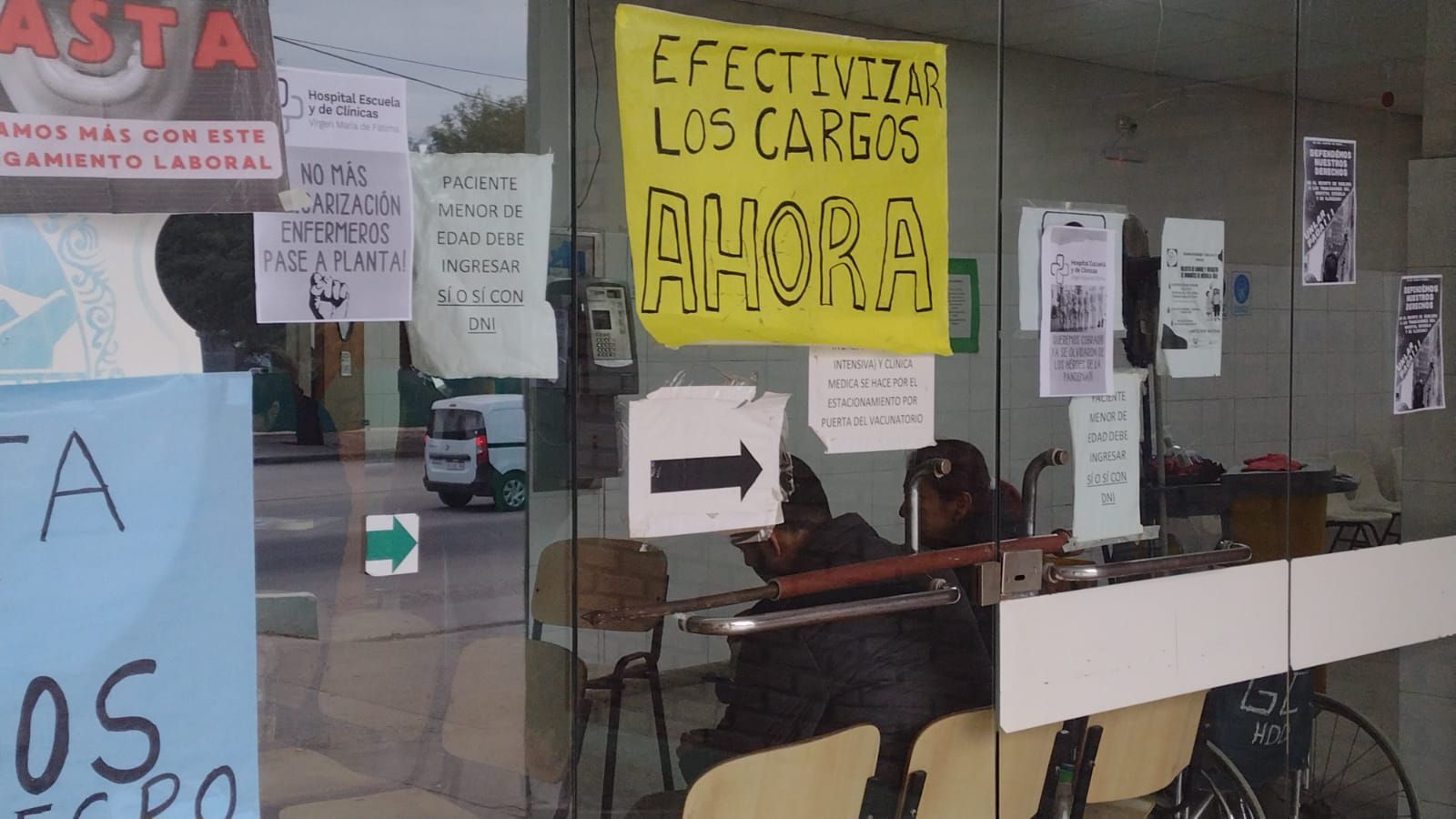 Tensión en el Hospital de Fátima: “Nos amenazaron con la intervención de la policía federal si no abrimos las puertas” 