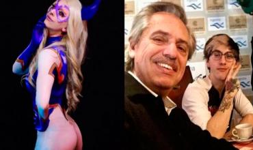 Drag queen y cosplayer: quién es Dyhzy, el hijo de 24 años de Alberto Fernández