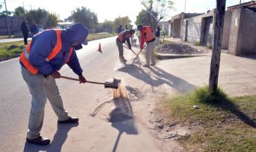 El Municipio continúa con operativos de limpieza en la zona sur