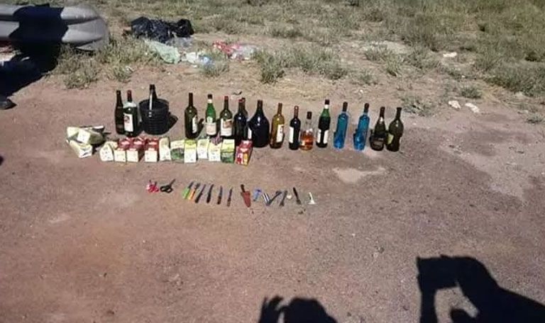 Secuestraron alcohol y marihuana en dos colectivos con hinchas de Lanús - RADIO FÉNIX 95.1