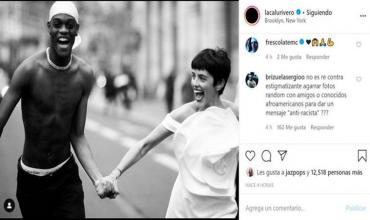 Las polémicas fotos de Calu Rivero para pronunciarse en contra del racismo