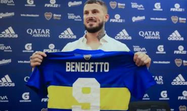 Darío Benedetto fue presentado como refuerzo de Boca: “La decisión de volver la tomé con el corazón”