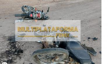 Chepes: Dos motos chocaron de frente y murió un jovencito de 12 años 