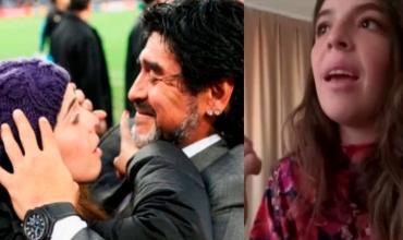 Dalma Maradona, sobre cómo vive la ausencia de su papá en medio de su embarazo: "Lo extraño todos los días"