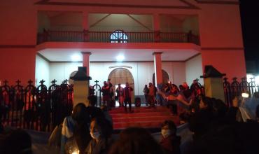 Aimogasta: La iglesia acompañó a los docentes autoconvocados en la lucha 