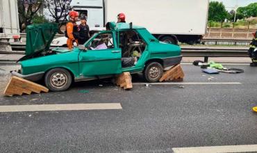 General Paz:  Un trágico accidente provocó la muerte de 2 personas y 1 herido