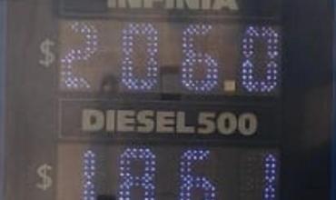 El aumento de combustibles de YPF ya impactó en La Rioja: El gas oil Infinia superó los 250 pesos
