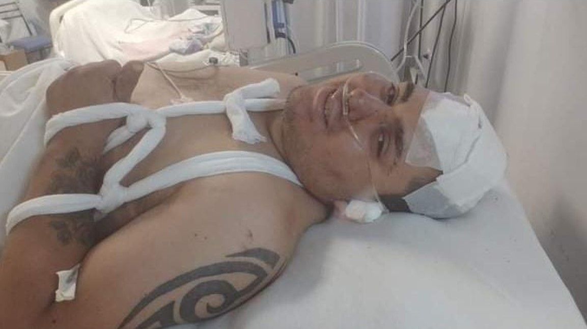 Fénix dialogó con el brigadista que hace semanas sufrió un grave accidente en Chilecito