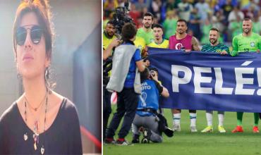 Gianinna Maradona y su dardo a la Selección argentina: “¡Bien Brasil, homenajeando a su ídolo!"