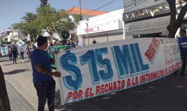 AMP se manifestó en la plaza 25 de Mayo: Reclaman un incremento salarial de 15 mil pesos