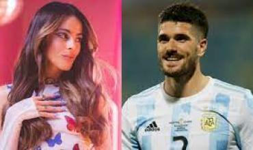 El mensaje de amor de Rodrigo de Paul a Tini en su cumpleaños