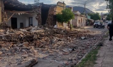 Se derrumbó la Posada “Mis Tías” en Olta: “Hoy es el día más triste para toda la gente que aporta a la cultura y la historia” 