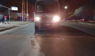 Nonogasta: Una mujer de 67 años falleció tras ser atropellada por un colectivo