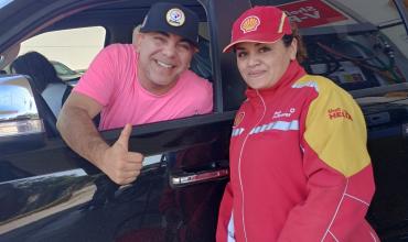 Cristian Castro pasó por La Rioja: “Fue muy simpático y con muy buena onda cuando le pedimos la foto”
