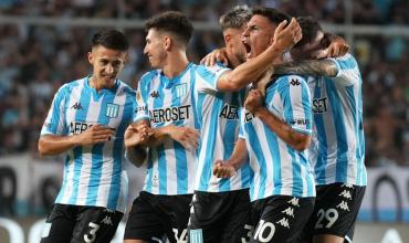 Racing volvió a la victoria para dejar en el olvido una mala racha de ocho partidos sin victorias 