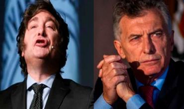 Javier Milei y Mauricio Macri, unidos para terminar con el kirchnerismo