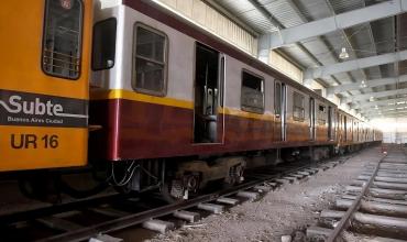 Subastan 14 vagones del subte producidos en la década del 60 en Córdoba 