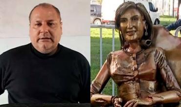 El escultor de la estatua de Mirtha Legrand rompió el silencio y respondió a las críticas