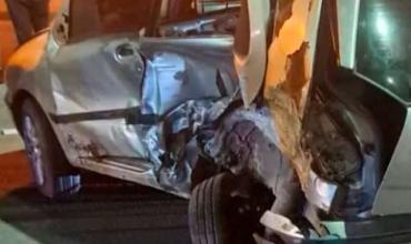 Chilecito: Un policía ebrio quiso evitar un control de alcoholemia y choco a varios autos