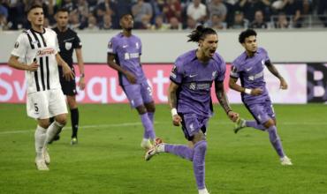 El Liverpool de Mac Allister trabajó más de la cuenta pero venció al LASK en el inicio de la Europa League