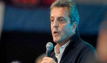 Sergio Massa: "Mientras muchos metían la cabeza debajo de la cama, yo me hice cargo"