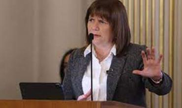 Bullrich advirtió que si gana Milei el kirchnerismo "vuelve rápido" al poder
