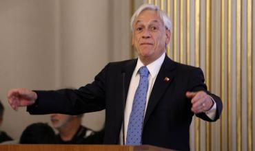 Piñera afirmó que su gobierno sufrió "un golpe de Estado no tradicional" con el objetivo de "debilitar las bases de la Democracia"
