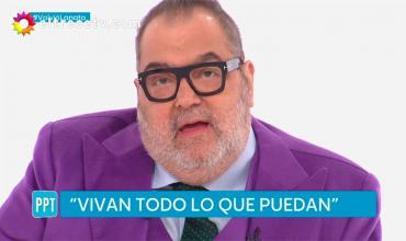 Jorge Lanata regresó a PPT: “No voy a decir que estuve muerto porque no lo sé”