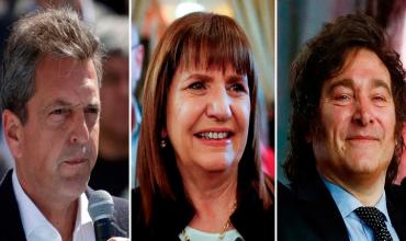 Dos nuevas encuestas calientan la pelea de Milei, Massa y Bullrich