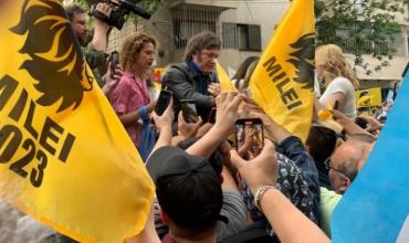 Milei, en Mendoza: "Vayan y fiscalicen porque los votos están y podemos ganar"