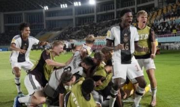Alemania le ganó por penales a Francia y es campeón del mundo Sub 17