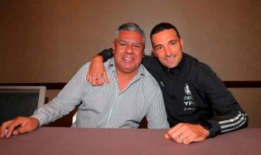 Chiqui Tapia se reunirá este miércoles con Lionel Scaloni para definir el futuro del DT en la Selección Argentina