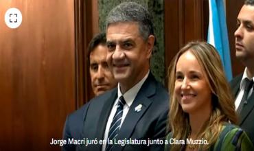 Jorge Macri juró como nuevo jefe de Gobierno y pidió la restitución de fondos de Coparticipación para CABA