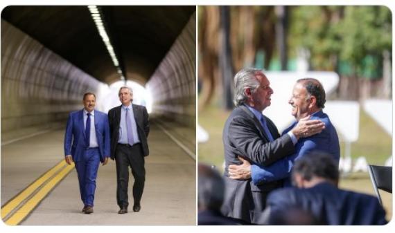 Ricardo Quintela agradeció a Alberto Fernández por “el cariño a La Rioja”