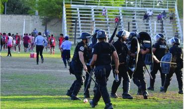 Lamentables incidentes en la cancha “Oficial”